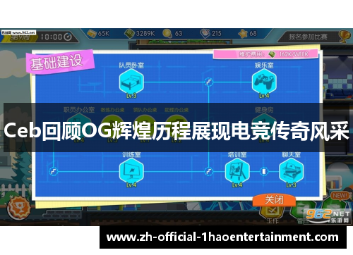Ceb回顾OG辉煌历程展现电竞传奇风采